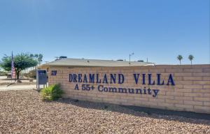 Dreamland villas,mesa,arizona,55+ homes